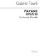 Gabriel Fauré: Pavane Op.50 for Recorder Ensemble (Score): Recorder Ensemble: