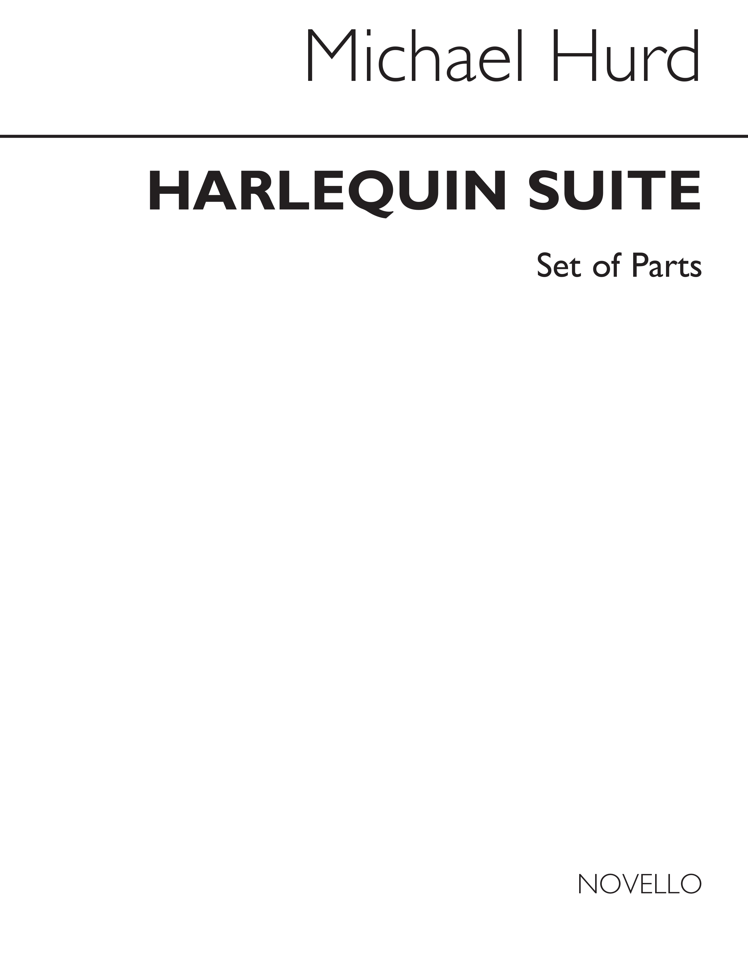 Michael Hurd: Harlequin Suite for Brass (Parts): Brass Ensemble: Instrumental
