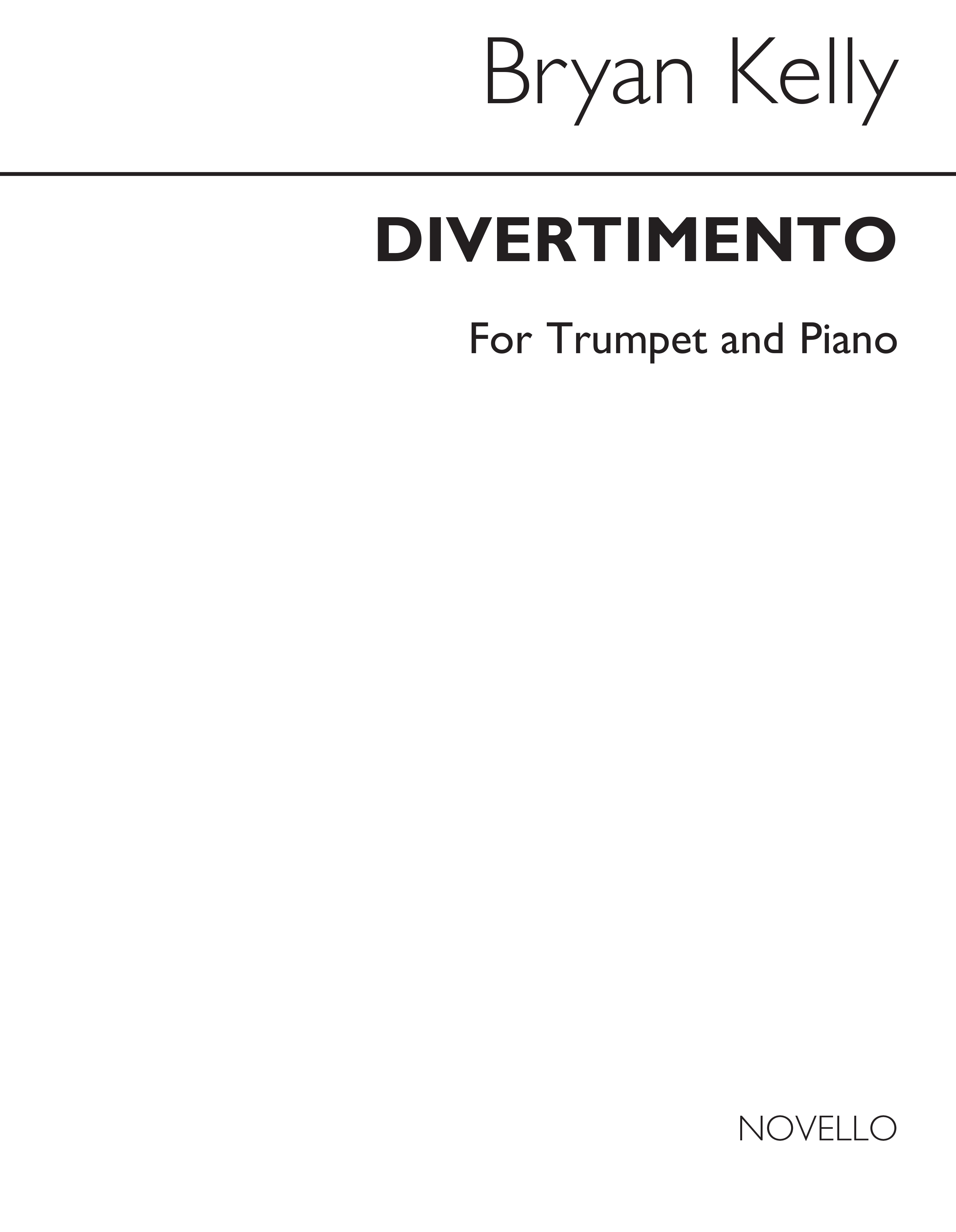 Bryan Kelly: Divertimento: Trumpet: Instrumental Work