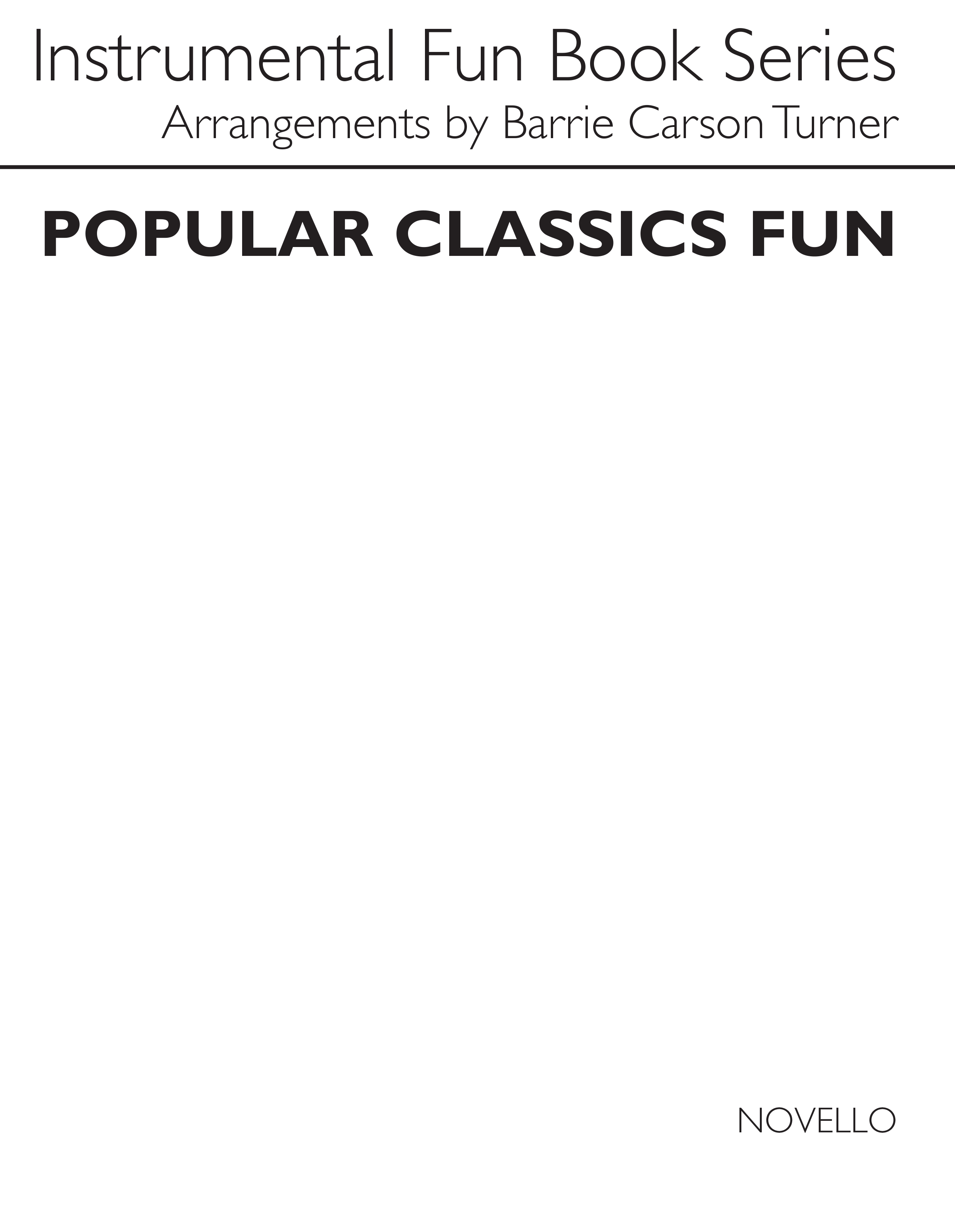 Turner: Popular Classics Fun For Flute: Flute: Instrumental Album