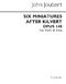 John Joubert: Six Miniatures After Kilvert Op.140: Violin & Viola: Instrumental