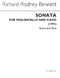 Richard Rodney Bennett: Sonata For Violoncello And Piano: Cello: Instrumental