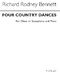 Richard Rodney Bennett: Four Country Dances: Oboe or Saxophone & Piano: