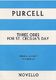 Henry Purcell: Purcell Society Volume 10: SATB: Score