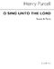 Henry Purcell: O Sing Unto The Lord: String Ensemble: Score and Parts