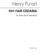 Henry Purcell: Oh! Fair Cedaria: Voice: Vocal Work