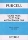 Henry Purcell: Purcell Society Volume 30: Voice: Score