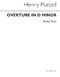 Henry Purcell: Overture In D Minor (String Parts): String Orchestra: Parts
