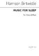 Harrison Birtwistle: Music In Sleep: SSA: Score