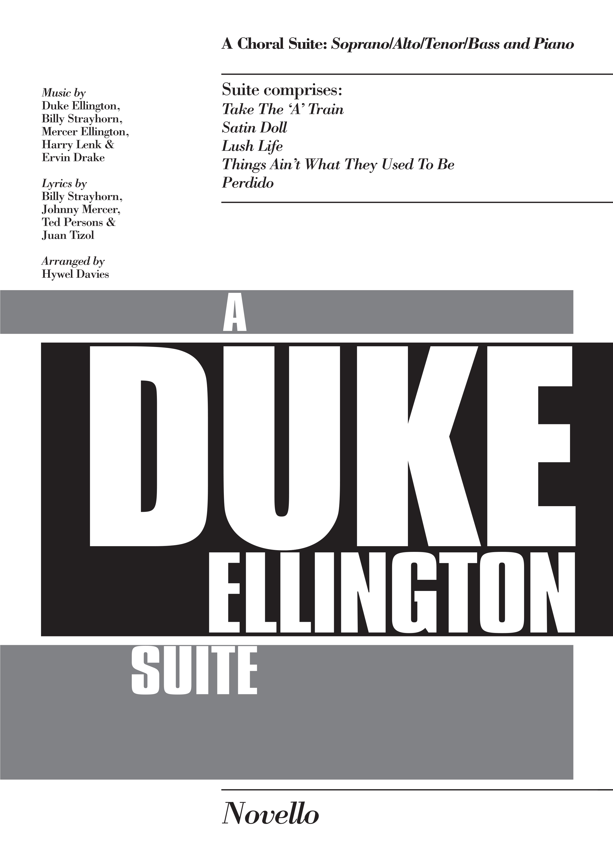 Duke Ellington: Take The 'A' Train Choral Suite: SATB: Single Sheet