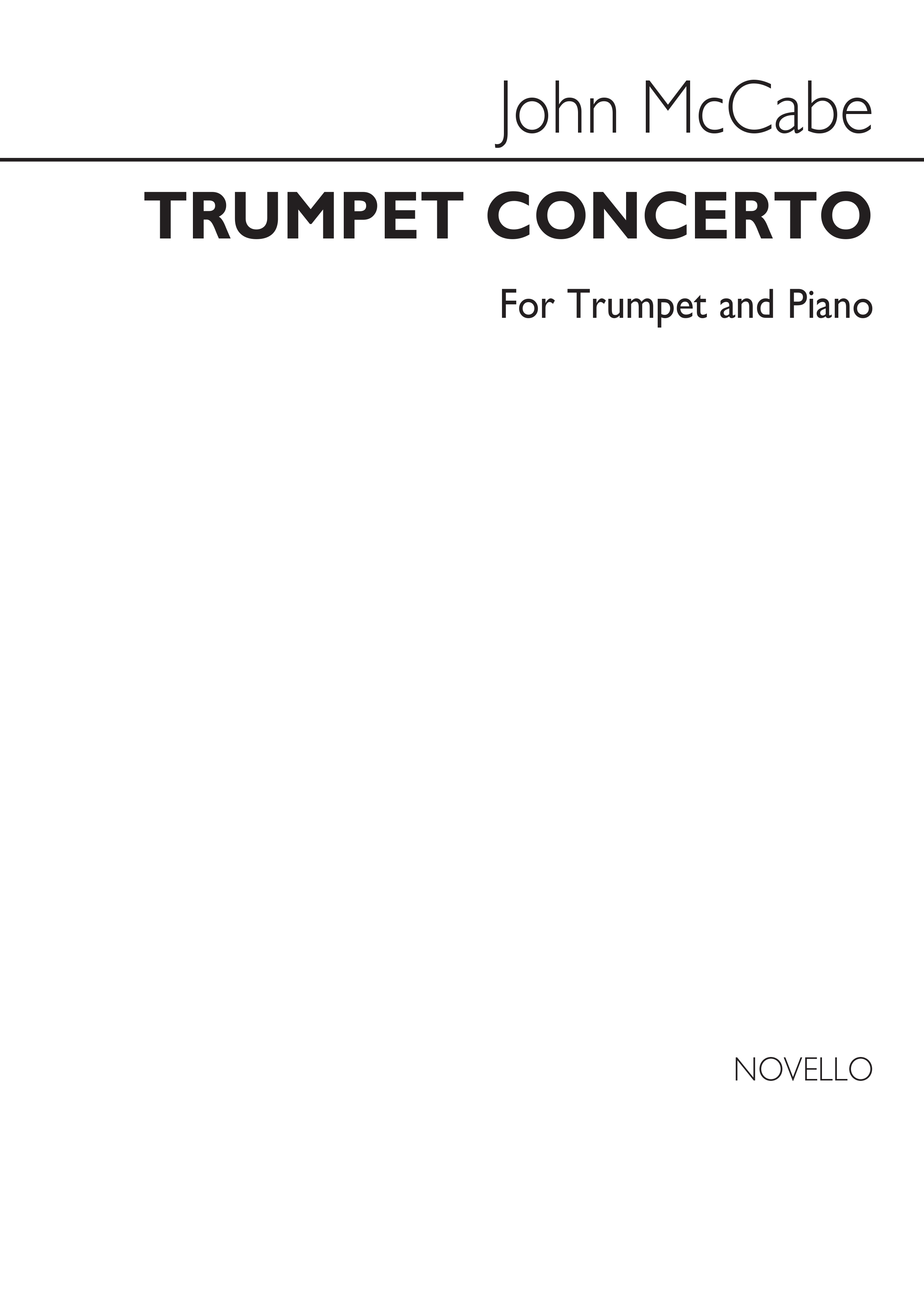 John McCabe: Trumpet Concerto: Trumpet: Instrumental Work