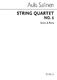 Aulis Sallinen: String Quartet No. 6 Op. 103: String Quartet: Score and Parts