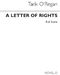 Tarik O'Regan: A Letter of Rights: SATB: Score