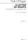 Tarik O'Regan: A Letter of Rights: SATB: Vocal Score