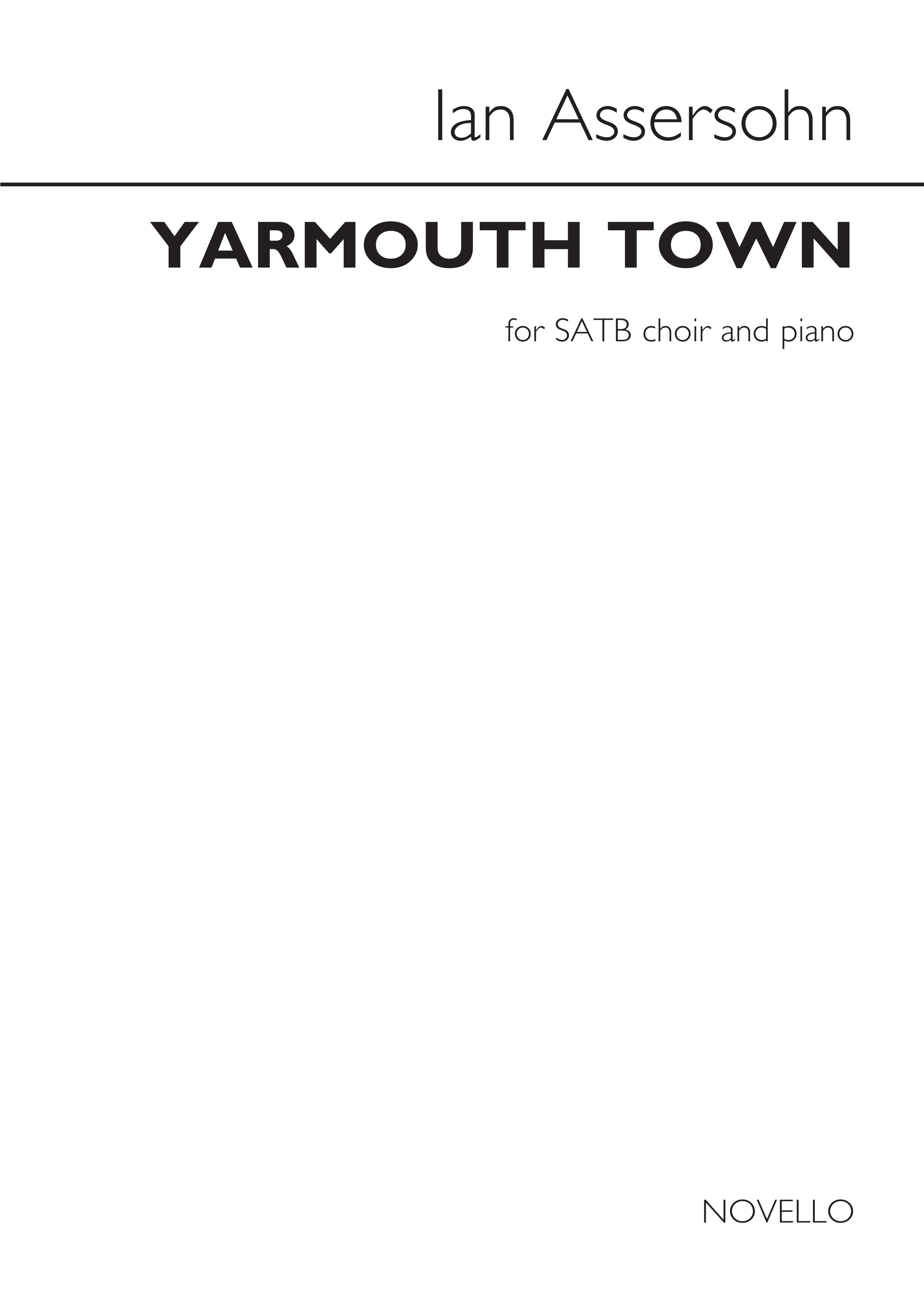 Yarmouth Town: SATB: Vocal Score