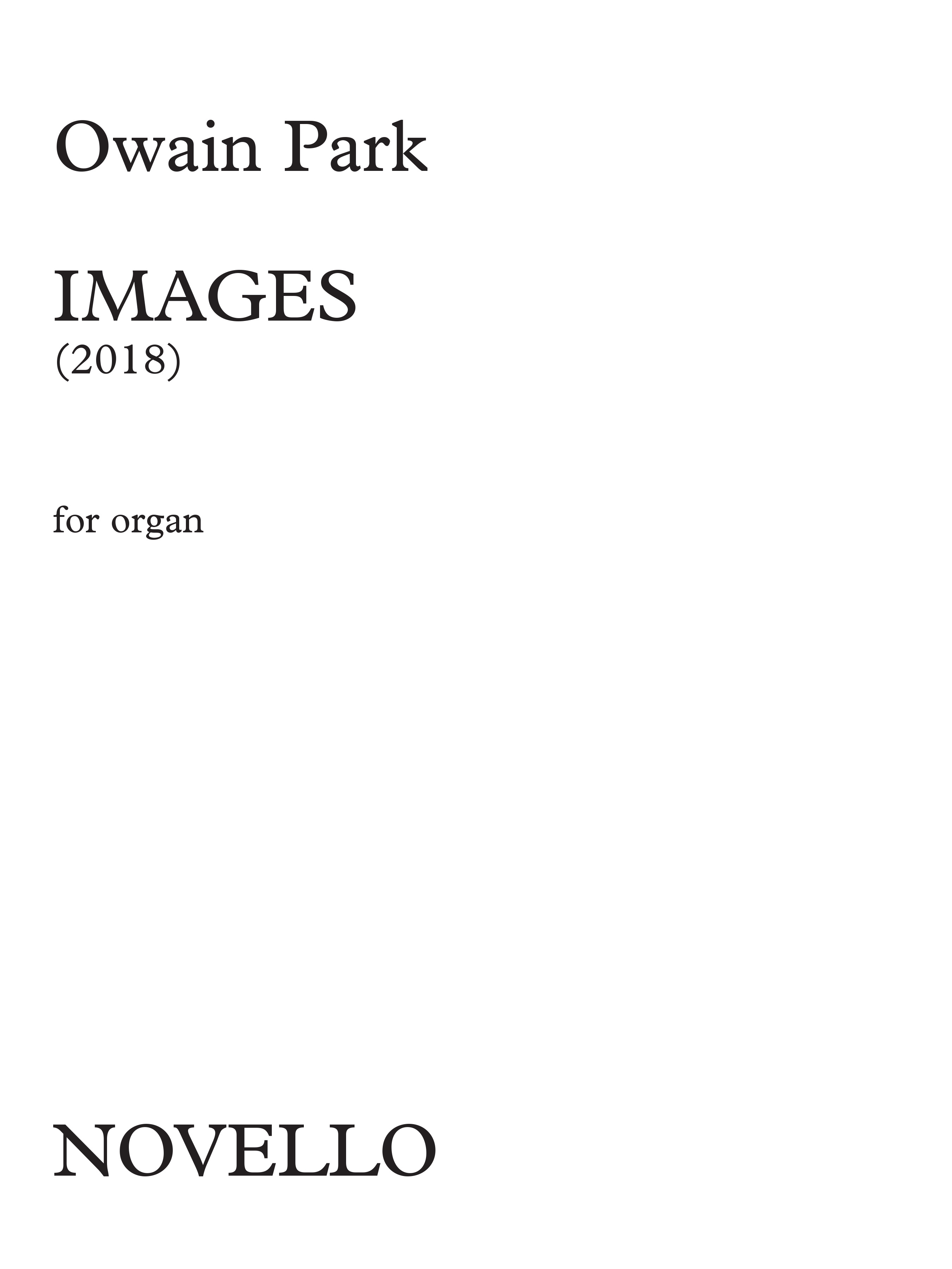 Owain Park: Images: Organ: Instrumental Work