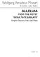 Wolfgang Amadeus Mozart: Alleluia: Soprano: Single Sheet