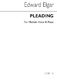 Edward Elgar: Pleading for Medium Voice with Piano: Voice: Instrumental Work