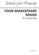 E.J Morean: Four Shakespeare Songs: High Voice: Instrumental Work