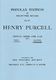 Henry Purcell: 15 Songs And Airs - Set 2: Low Voice: Mixed Songbook