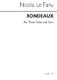 Nicola LeFanu: Rondeaux for Tenor and Horn: Tenor: Instrumental Work