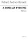 Richard Rodney Bennett: A Song At Evening: Unison Voices: Score