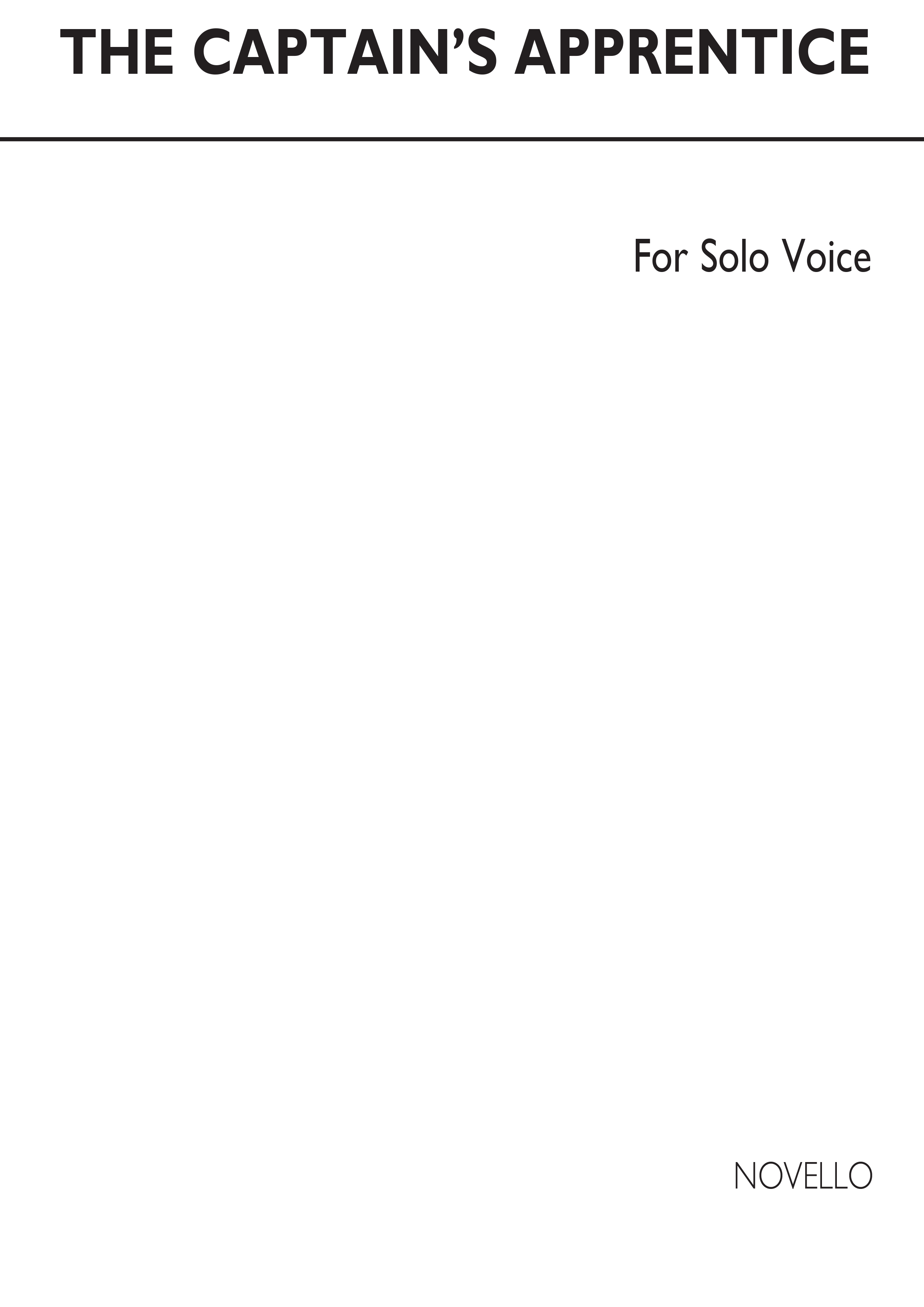 Ralph Vaughan Williams: The Captain's Apprentice (Norfolk): Voice: Vocal Work