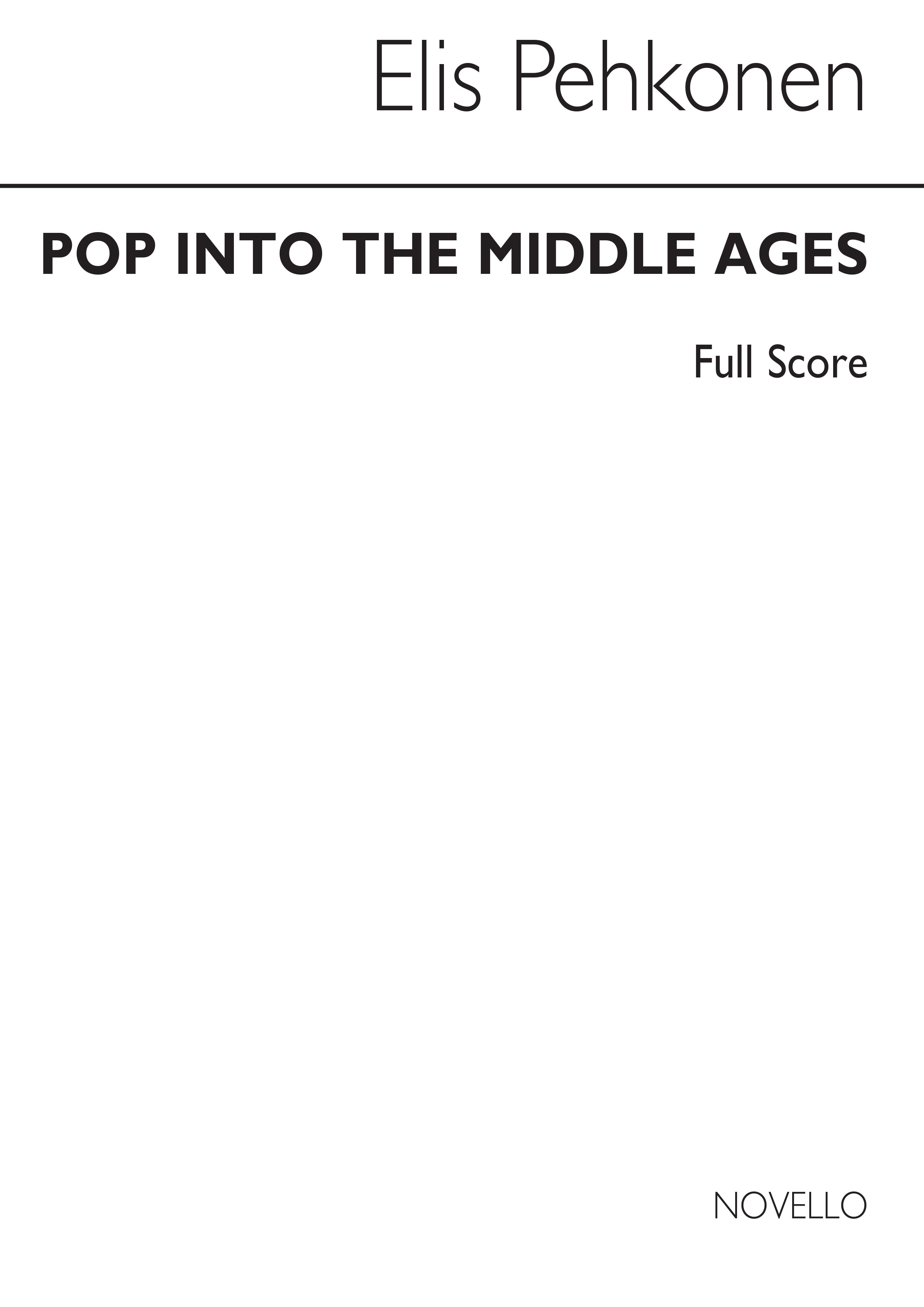 Pehkonen Pop Into The Middle Ages Score: Score