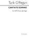 Tarik O'Regan: Cantate Domino: SATB: Vocal Score