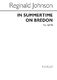Reginald Johnson: In The Summertime On Bredon: SATB: Vocal Score