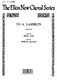 Arthur Baynon: To A Lambkin for Unison Chorus: Unison Voices: Vocal Score