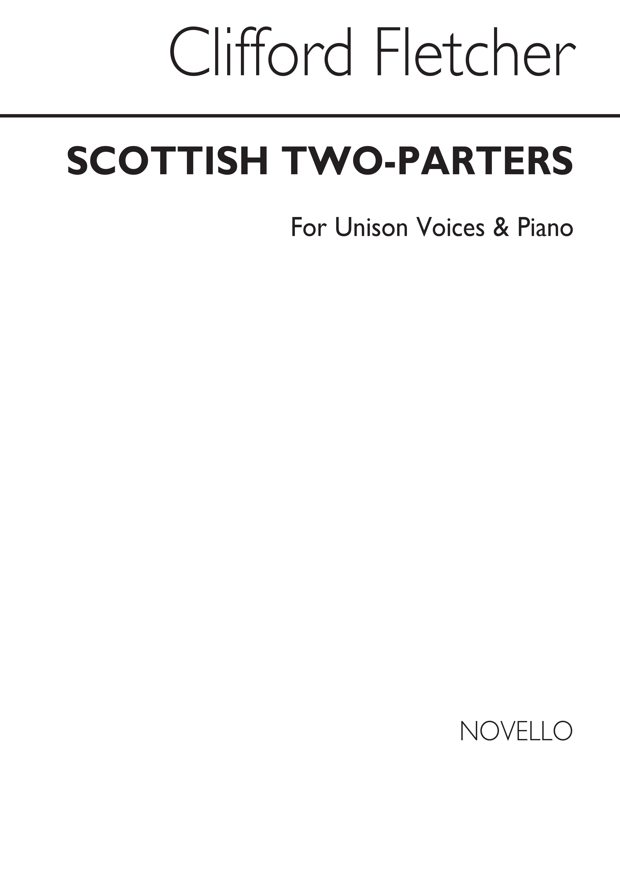 Scottish Two-Parters (Teacher's Book): Unison or 2-Part Choir: Mixed Songbook