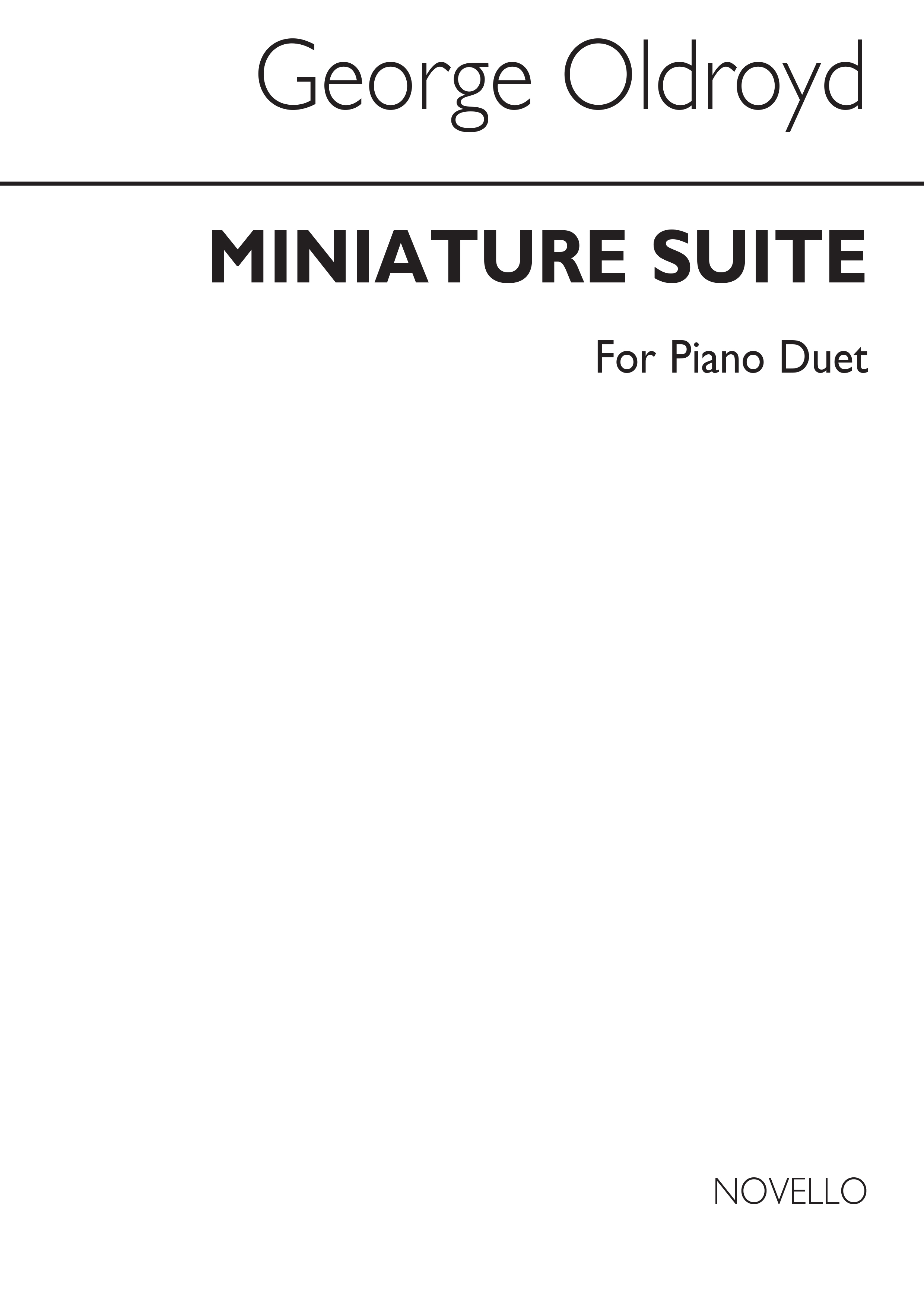 George Oldroyd: Oldroyd Miniature Suite Of Duets Piano: Piano: Instrumental Work
