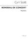 Cyril Scott: Rondeau De Concert for Piano: Piano: Instrumental Work