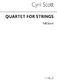 Cyril Scott: String Quartet No.1: String Quartet: Score