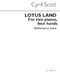 Cyril Scott: Lotus Land Op.47 No.1 For Two Pianos: Piano Duet: Instrumental Work