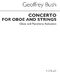 Geoffrey Bush: Concerto For Oboe And Strings: Oboe: Study Score