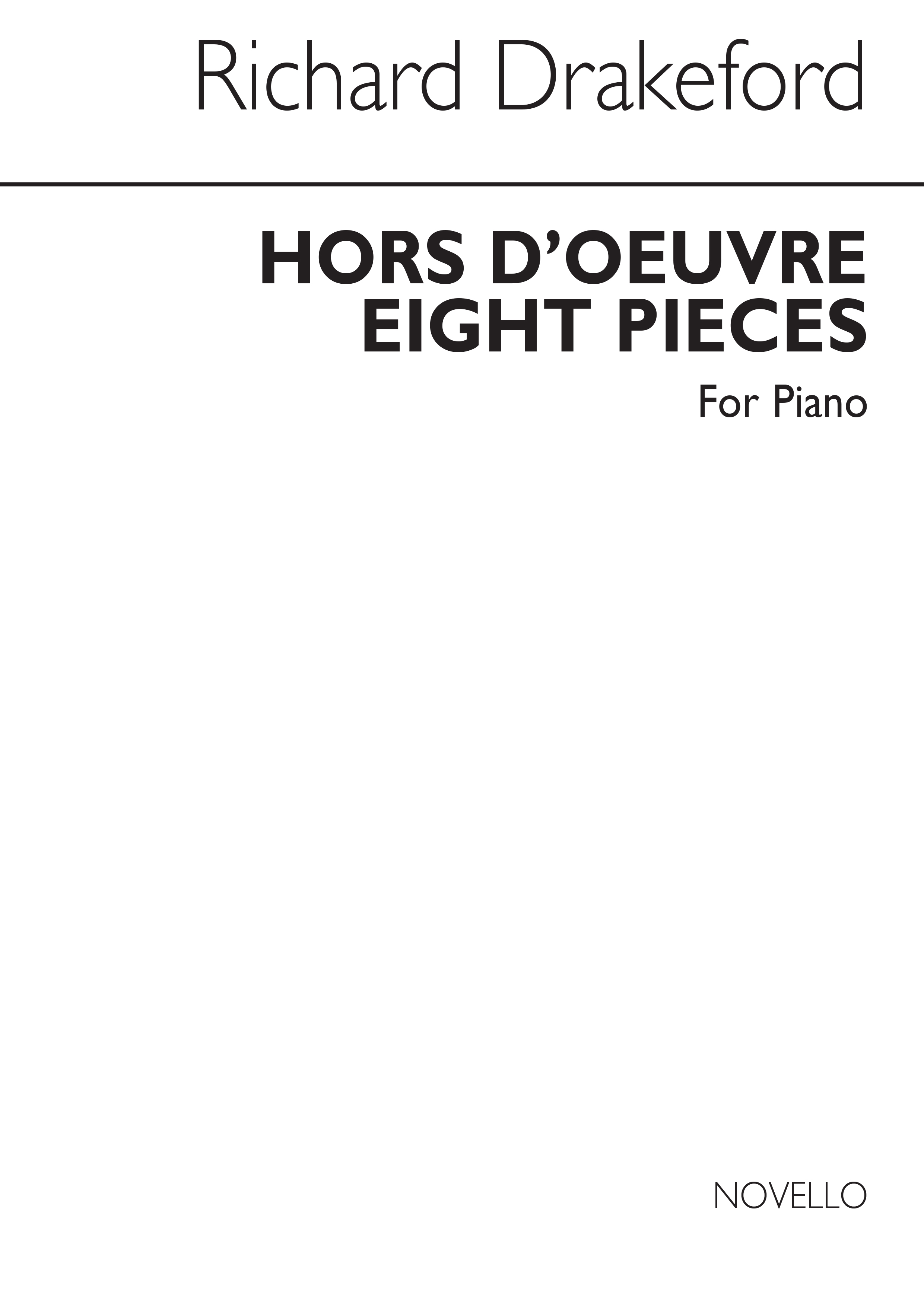 Richard Drakeford: Hors D'oeuvre: Piano: Instrumental Work