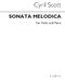 Cyril Scott: Sonata Melodica: Violin: Score