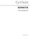 Cyril Scott: Sonata For Flute: Flute: Instrumental Work