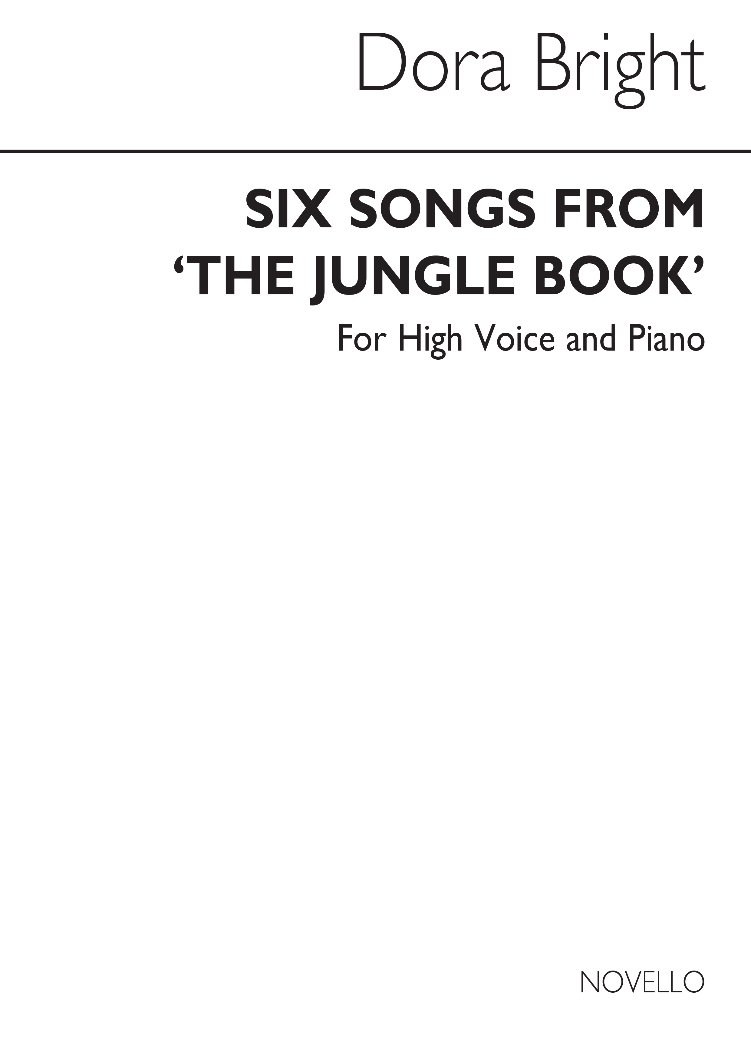 Dora Bright: Jungle Book Six Songs: Voice: Vocal Album