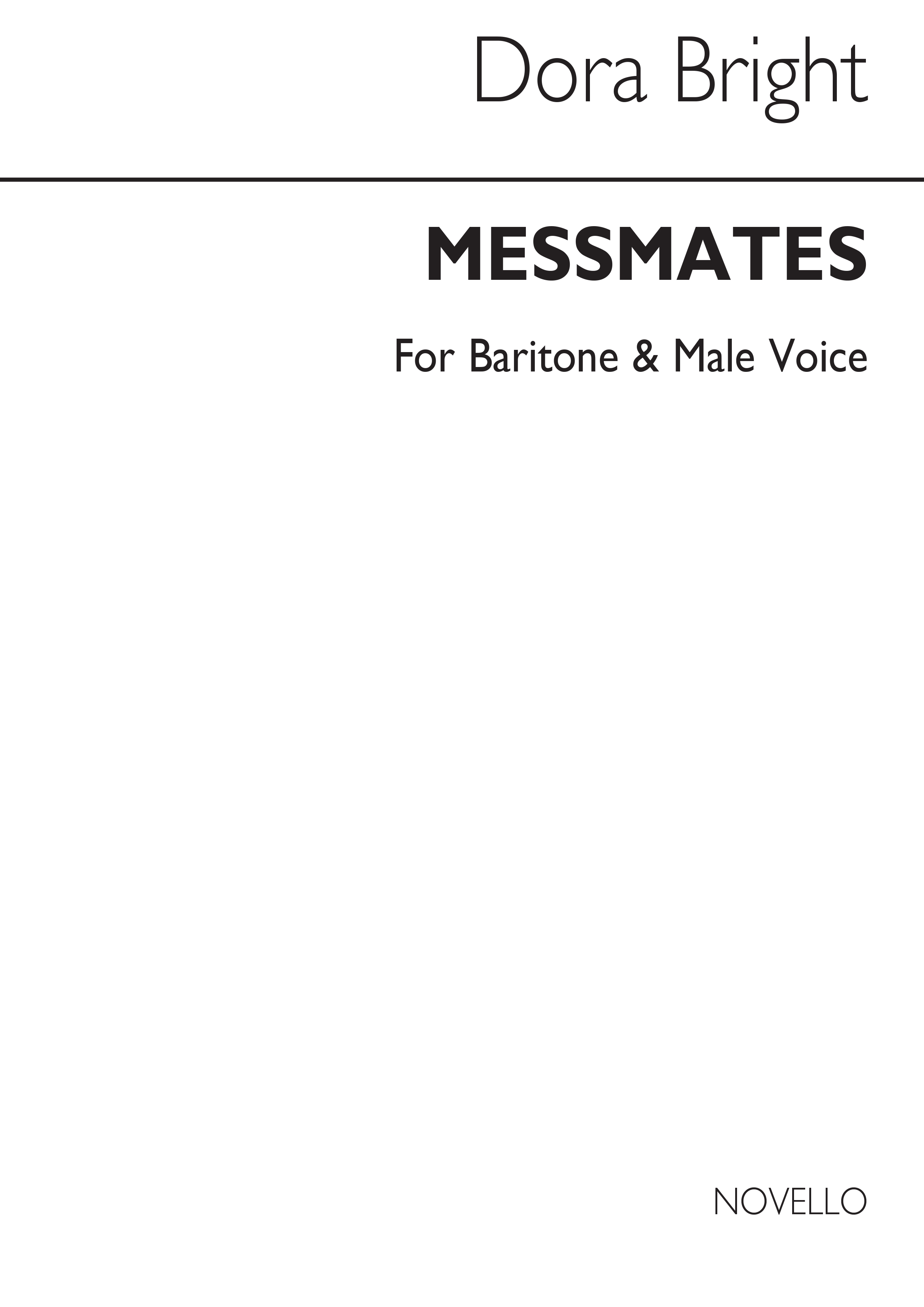 Messmates: Baritone Voice: Vocal Score