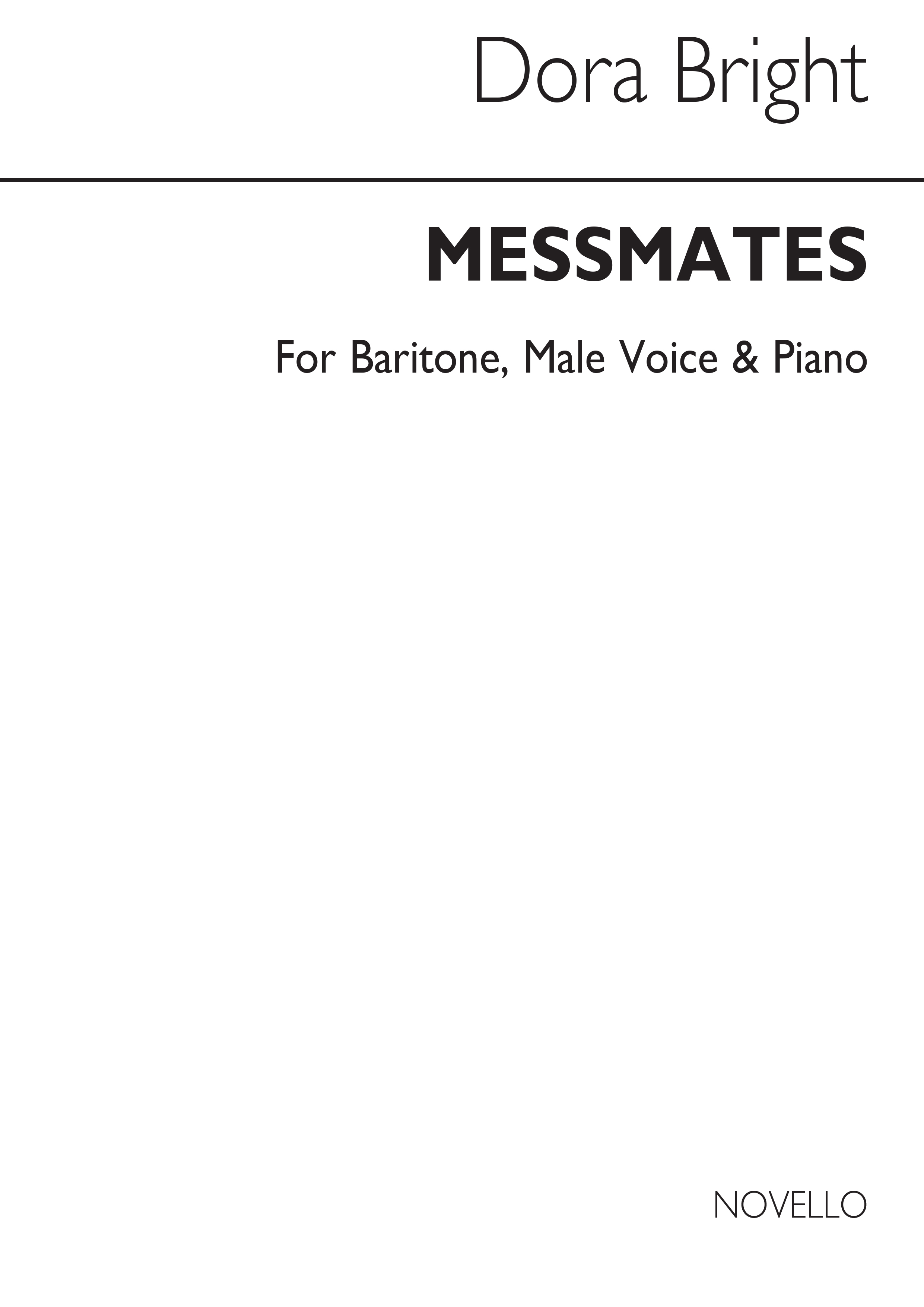 Messmates: Baritone Voice: Vocal Score