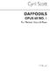 Cyril Scott: Daffodils Op68 No.1 (Key-b Flat): Medium Voice: Vocal Work