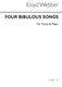 William Lloyd Webber: Four Bibulous Songs: Baritone Voice: Instrumental Work