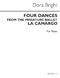 Four Dances From La Carmargo: Piano: Instrumental Work