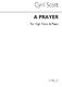 Cyril Scott: A Prayer-high Voice/Piano (Key-c): High Voice: Vocal Work