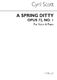 Cyril Scott: A Spring Ditty Op72 No.1-high Voice/Piano: High Voice: Vocal Work