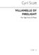 Cyril Scott: Villanelle Of Firelight-high Voice/Piano (Key-c): High Voice: Vocal