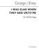 George J. Elvey: I Was Glad When They Said Unto Me: SATB: Vocal Score